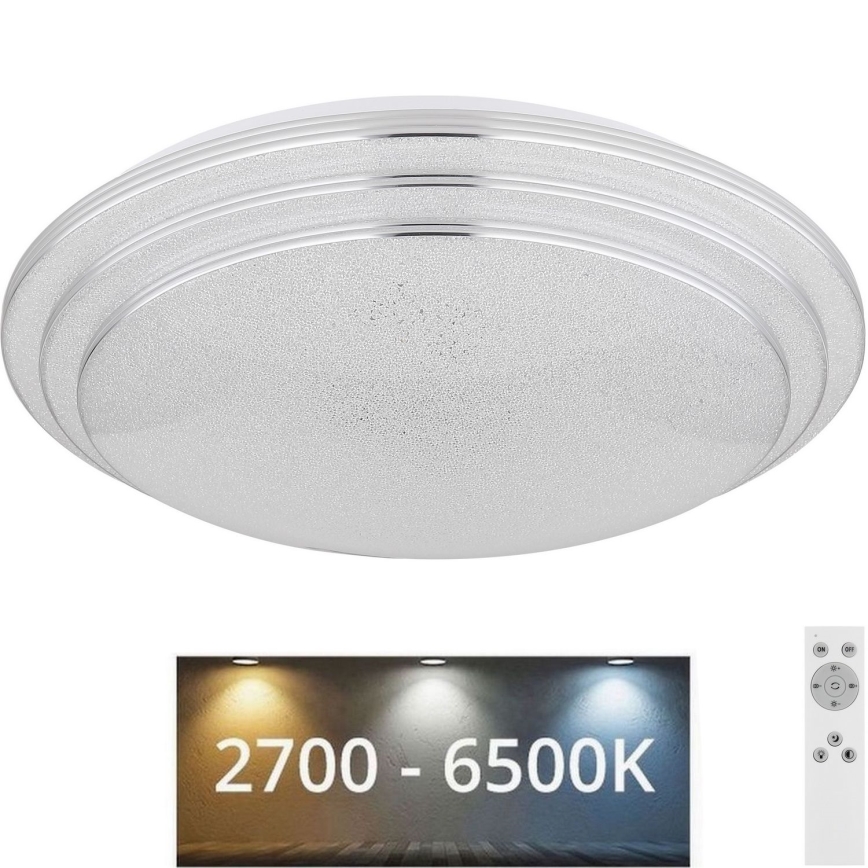 Globo - LED Zatemnitvena stropna svetilka LED/18W/230V pr. 40 cm 2700-6500K + Daljinski upravljalnik