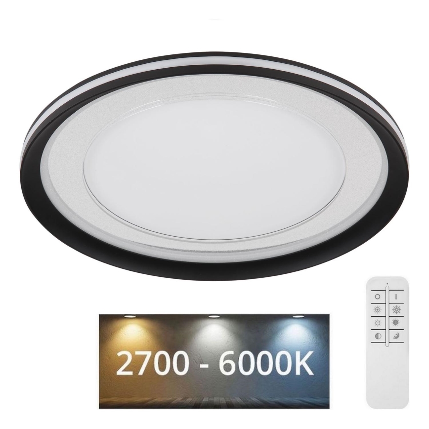 Globo - LED Zatemnitvena stropna svetilka LED/24W/230V 2700-6000K + Daljinski upravljalnik