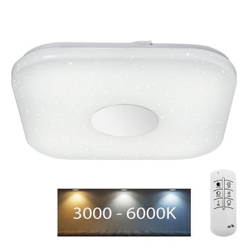 Globo - LED Zatemnitvena stropna svetilka LED/24W/230V 3000-6000K + Daljinski upravljalnik