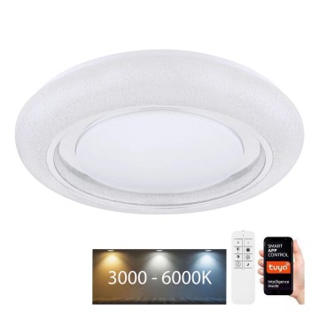 Globo - LED Zatemnitvena stropna svetilka LED/28W/230V 3000-6000K Tuya WiFi + Daljinski upravljalnik