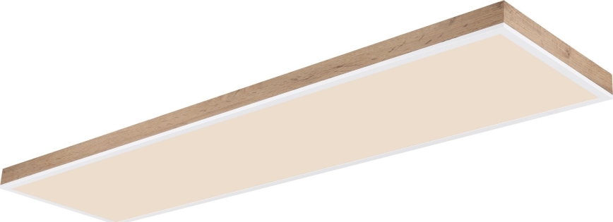 Globo - LED Zatemnitvena stropna svetilka LED/36W/230V 2700-6500K + Daljinski upravljalnik rjava/bela