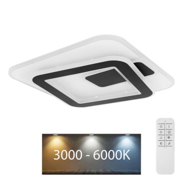 Globo - LED Zatemnitvena stropna svetilka LED/36W/230V 3000-6000K + Daljinski upravljalnik
