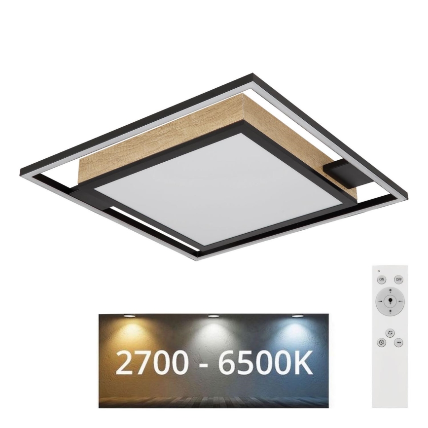 Globo - LED Zatemnitvena stropna svetilka LED/40W/230V 2700-6500K + Daljinski upravljalnik