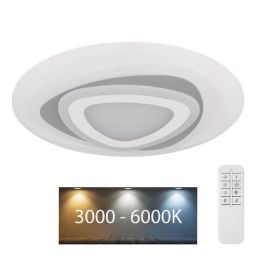 Globo - LED Zatemnitvena stropna svetilka LED/46W/230V 3000-6000K + Daljinski upravljalnik