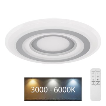 Globo - LED Zatemnitvena stropna svetilka LED/46W/230V 3000-6000K + Daljinski upravljalnik