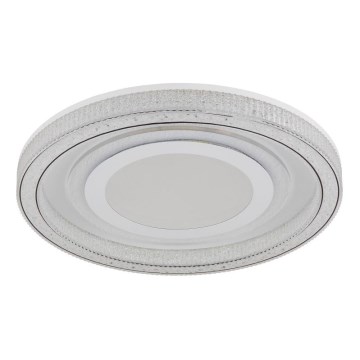 Globo - LED Zatemnitvena stropna svetilka LED/48W/230V 2700-6000K pr. 48 cm bela + Daljinski upravljalnik