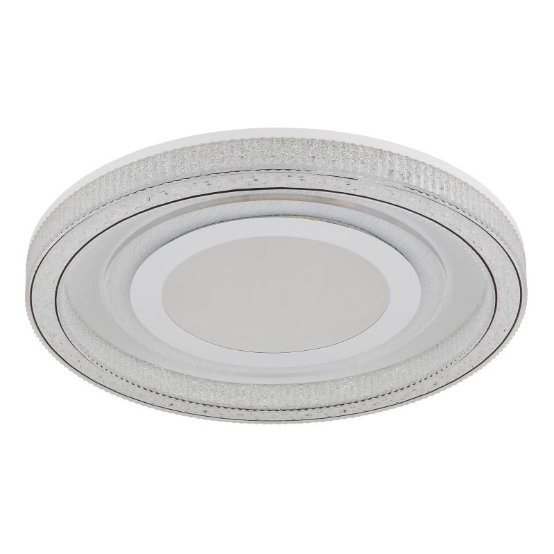 Globo - LED Zatemnitvena stropna svetilka LED/48W/230V 2700-6000K pr. 48 cm bela + Daljinski upravljalnik