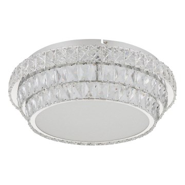 Globo - LED Zatemnitvena stropna svetilka LED/48W/230V 2700-6000K pr. 50 cm bela + Daljinski upravljalnik