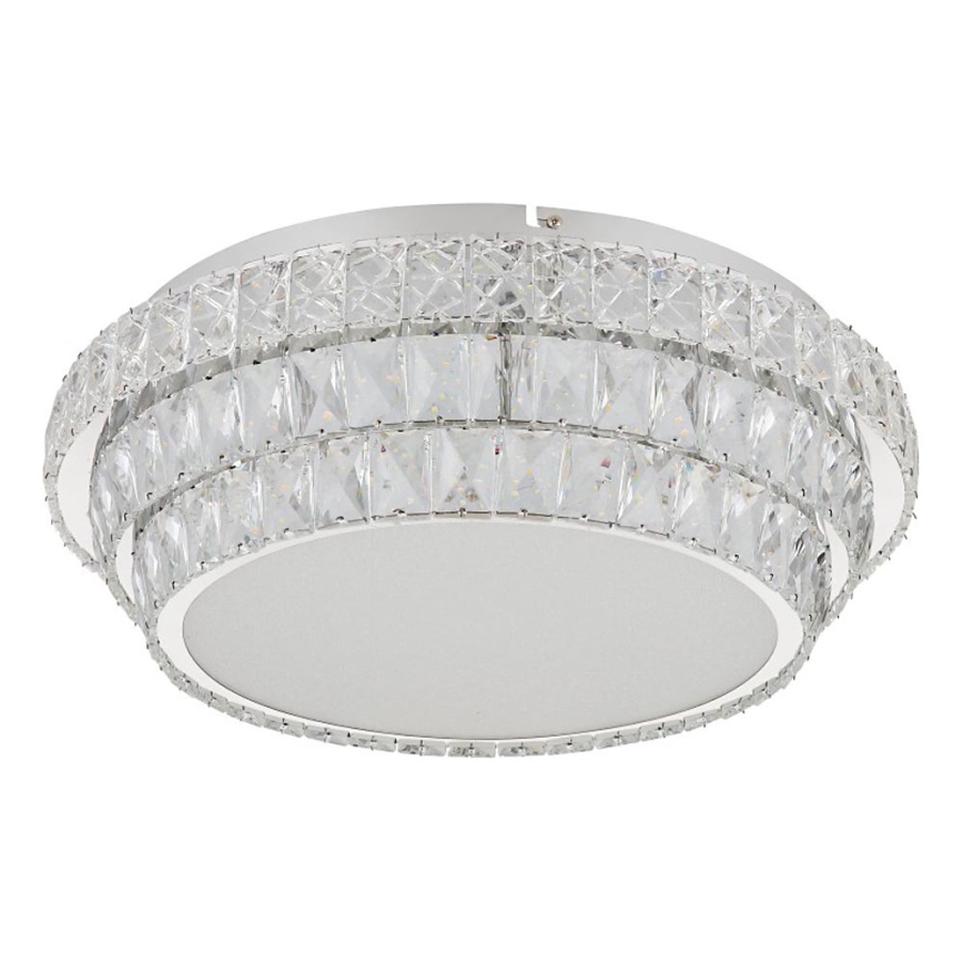 Globo - LED Zatemnitvena stropna svetilka LED/48W/230V 2700-6000K pr. 50 cm bela + Daljinski upravljalnik