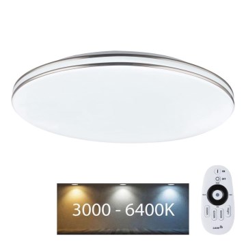 Globo - LED Zatemnitvena stropna svetilka LED/48W/230V 3000-6400K + Daljinski upravljalnik