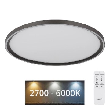 Globo - LED Zatemnitvena stropna svetilka LED/48W/230V pr. 50 cm 2700-6000K + Daljinski upravljalnik