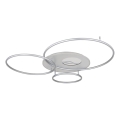 Globo - LED Zatemnitvena stropna svetilka LED/70W/230V 2700-6500K mat krom + Daljinski upravljalnik