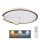 Globo - LED Zatemnitvena stropna svetilka RODAN LED/50W/230V 3000-6000K + Daljinski upravljalnik
