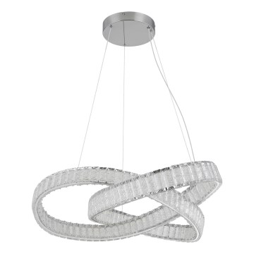 Globo - LED zatemnitvena viseča svetilka na vrvici LED/110W/230V 2700-6000K premer 78 cm + daljinski upravljalnik