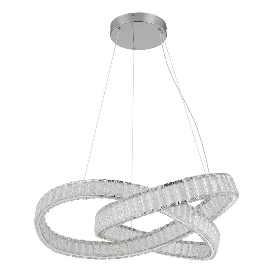 Globo - LED zatemnitvena viseča svetilka na vrvici LED/110W/230V 2700-6000K premer 78 cm + daljinski upravljalnik