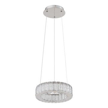Globo - LED zatemnitvena viseča svetilka na vrvici LED/30W/230V 2700-6000K premer 30 cm + daljinski upravljalnik