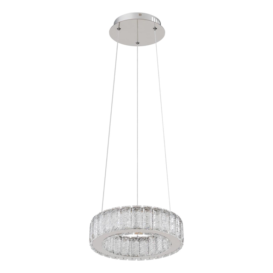 Globo - LED zatemnitvena viseča svetilka na vrvici LED/30W/230V 2700-6000K premer 30 cm + daljinski upravljalnik
