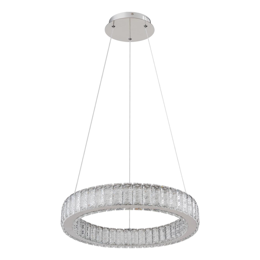 Globo - LED zatemnitvena viseča svetilka na vrvici LED/50W/230V 2700-6000K premera 50 cm + daljinski upravljalnik