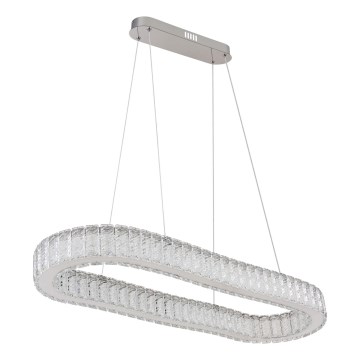 Globo - LED zatemnitvena viseča svetilka na vrvici LED/58W/230V 2700-6000K + daljinski upravljalnik