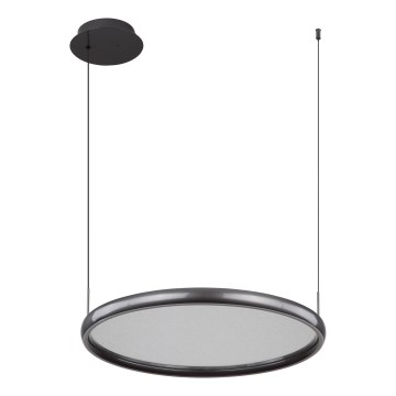 Globo - LED Zatemnitveni lestenec na vrvici LED/36W/230V 2700-6000K črna + Daljinski upravljalnik