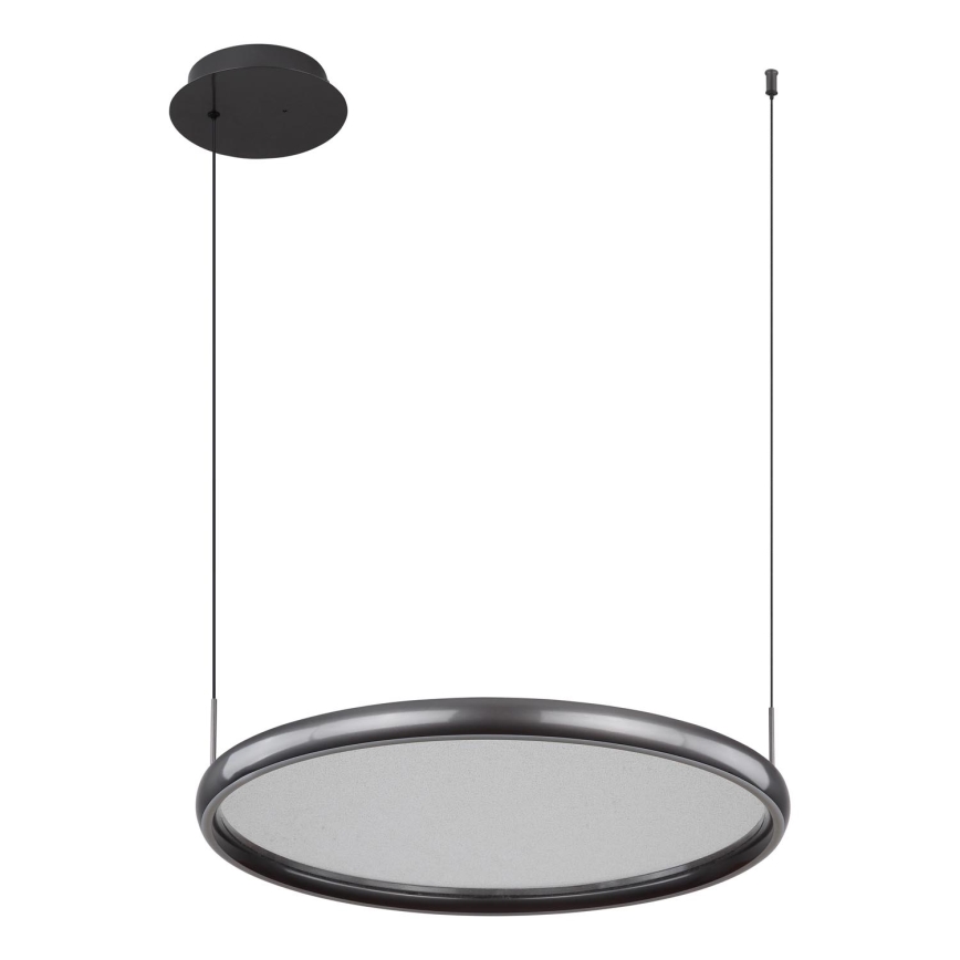 Globo - LED Zatemnitveni lestenec na vrvici LED/36W/230V 2700-6000K črna + Daljinski upravljalnik