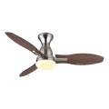 Globo - LED Zatemnitveni stropni ventilator LED/22W/230V 3000/4500/6000K + Daljinski upravljalnik