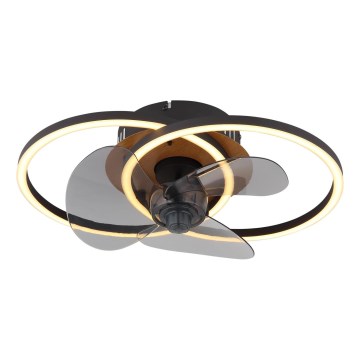 Globo - LED Zatemnitveni stropni ventilator LED/24W/230V 2700-6500K + Daljinski upravljalnik