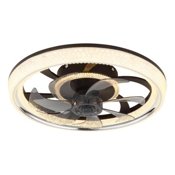 Globo - LED Zatemnitveni stropni ventilator LED/30W/230V 2700-6000K + Daljinski upravljalnik