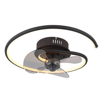 Globo - LED Zatemnitveni stropni ventilator LED/30W/230V 2700-6500K + Daljinski upravljalnik