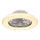 Globo - LED Zatemnitveni stropni ventilator LED/40W/230V 3000-6500K + Daljinski upravljalnik