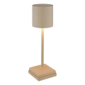 Globo - LED zatemnjevalna namizna svetilka z upravljanjem na dotik, polnilna, LED/1,5W/5V 2200 mAh bež
