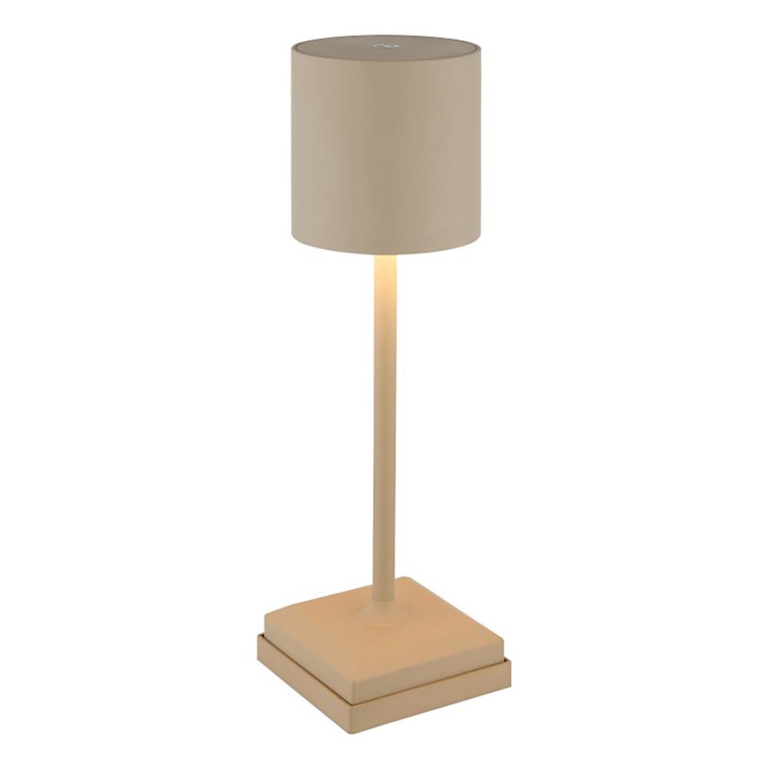 Globo - LED zatemnjevalna namizna svetilka z upravljanjem na dotik, polnilna, LED/1,5W/5V 2200 mAh bež