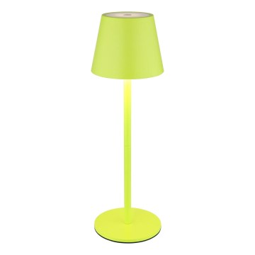 Globo - LED zatemnjevalna polnilna zunanja namizna svetilka na dotik 3v1 LED/3W/5V 3000/4000/5000K IP54 1800 mAh zelena