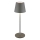 Globo - LED zatemnjevalna zunanja namizna svetilka na dotik, polnilna, 3 v 1, LED/3W/5V, 3000/4000/5000K, IP54, 1800 mAh, siva