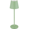 Globo - LED zatemnjiva na dotik upravljana polnilna zunanja namizna svetilka 3 v 1 LED/3W/5V 3000/4000/5000K IP54 1800 mAh zelena