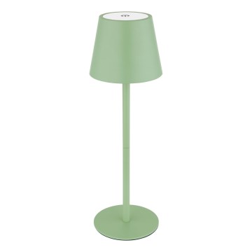 Globo - LED zatemnjiva na dotik upravljana polnilna zunanja namizna svetilka 3 v 1 LED/3W/5V 3000/4000/5000K IP54 1800 mAh zelena