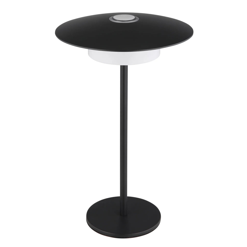 Globo - LED Zunanja polnilna namizna svetilka na dotik LED/3W/3,7V 1800/2700/3000K IP44 1800 mAh črna