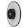 Globo - LED Zunanja stenska svetilka LED/15W/230V 3000/4000/6000K pr. 25,2 cm IP44 črna