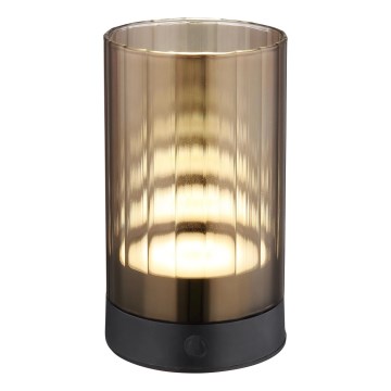 Globo - LED Zunanja zatemnitvena polnilna namizna svetilka na dotik LED/2W/3,7V 2700/4000/6500K 1200mAh IP44 rjava