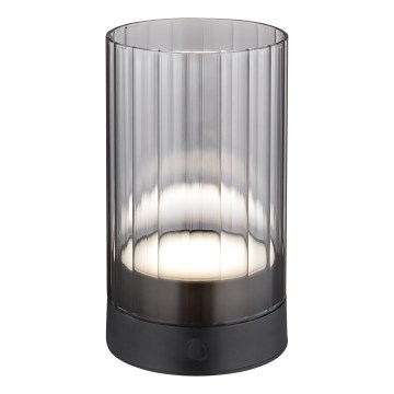 Globo - LED zunanja zatemnitvena polnilna namizna svetilka na dotik LED/2W/3,7V 2700/4000/6500K 1200mAh IP44 siva
