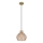 Globo - Lestenec na kablu 1xE27/60W/230V premer 22 cm zlate barve