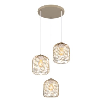Globo - Lestenec na tankem kablu 3xE27/40W/230V