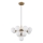 Globo - Lestenec na vrvici 13xG9/5W/230V pr. 56 cm zlata