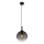 Globo - Lestenec na vrvici 1xE27/10W/230V pr. 25 cm črna
