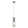 Globo - Lestenec na vrvici 1xE27/25W/230V pr. 10,5 cm mat krom