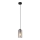 Globo - Lestenec na vrvici 1xE27/25W/230V pr. 11 cm črna