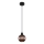 Globo - Lestenec na vrvici 1xE27/25W/230V pr. 15 cm baker