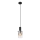 Globo - Lestenec na vrvici 1xE27/40W/230V pr. 12,5 cm črna