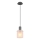 Globo - Lestenec na vrvici 1xE27/40W/230V pr. 18 cm bela