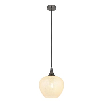Globo - Lestenec na vrvici 1xE27/40W/230V pr. 24 cm bela/antracit